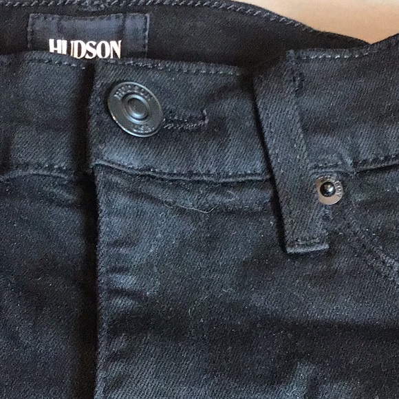 HUDSON JEANS BLACK SKINNY JEAN - Picture 5 of 7